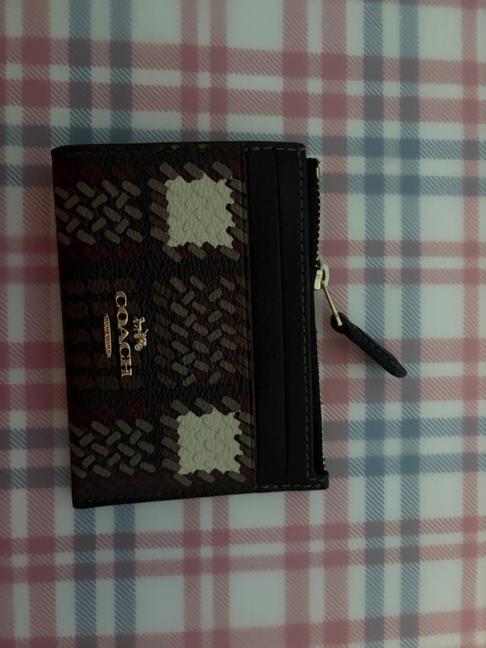Coach Mini Skinny ID card case.